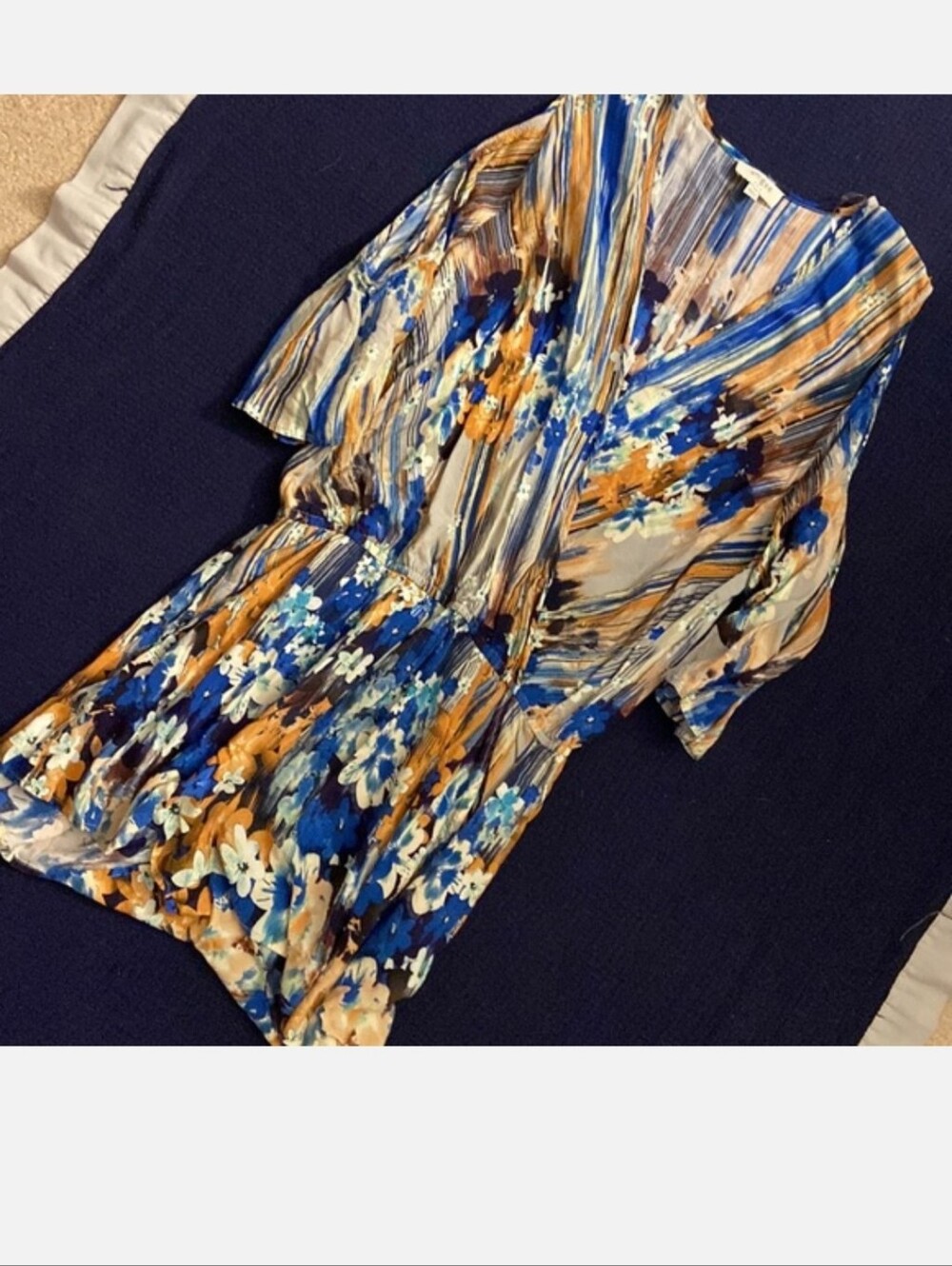 Umgee Cold Shoulder Romper Size 2X